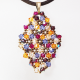 Symphony - Malvina Rhombus M-Chocolate Suedine - 2